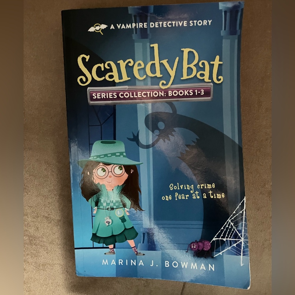 Children’s Book Scaredy Bat. Books 1-3